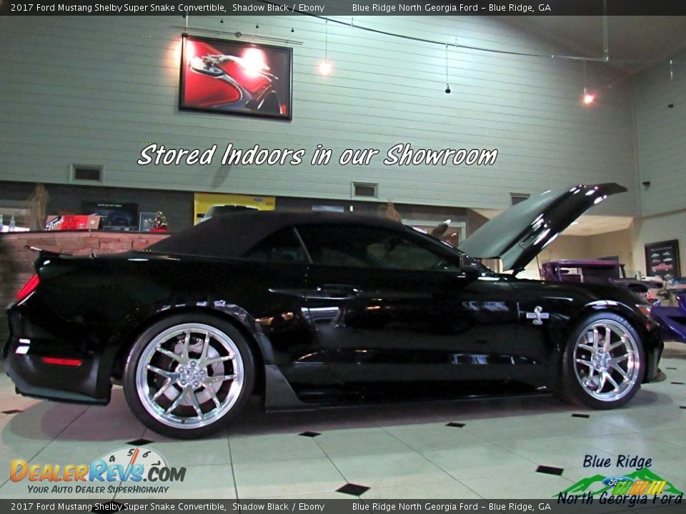 2017 Ford Mustang Shelby Super Snake Convertible Shadow Black / Ebony Photo #3