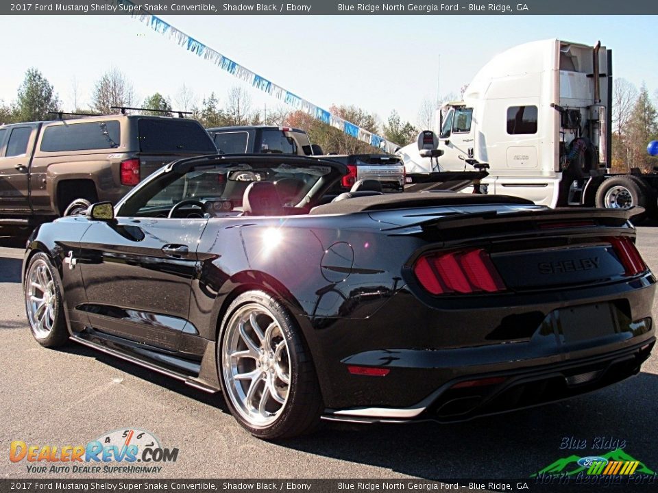 2017 Ford Mustang Shelby Super Snake Convertible Shadow Black / Ebony Photo #4