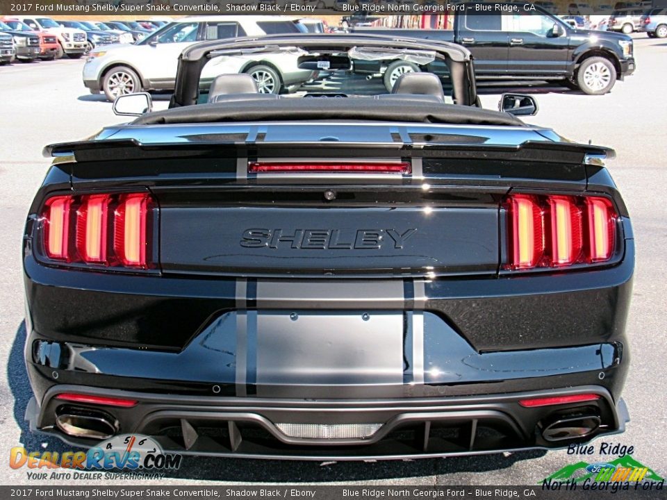 2017 Ford Mustang Shelby Super Snake Convertible Shadow Black / Ebony Photo #5