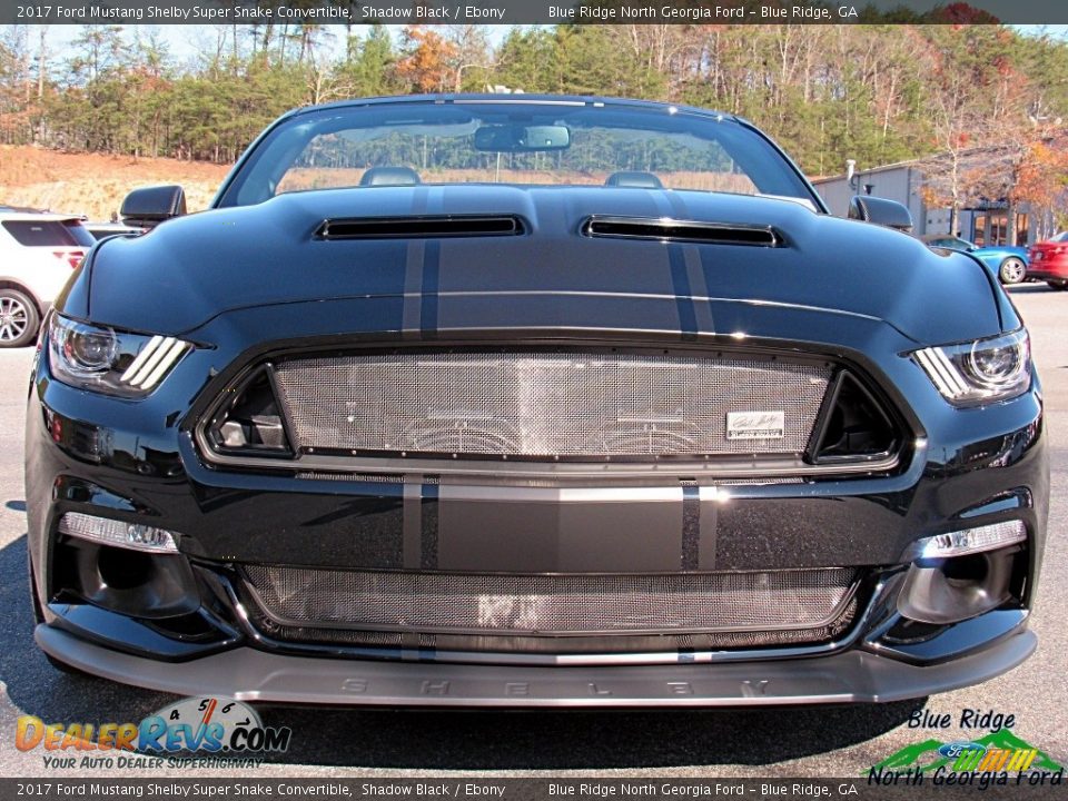 2017 Ford Mustang Shelby Super Snake Convertible Shadow Black / Ebony Photo #9
