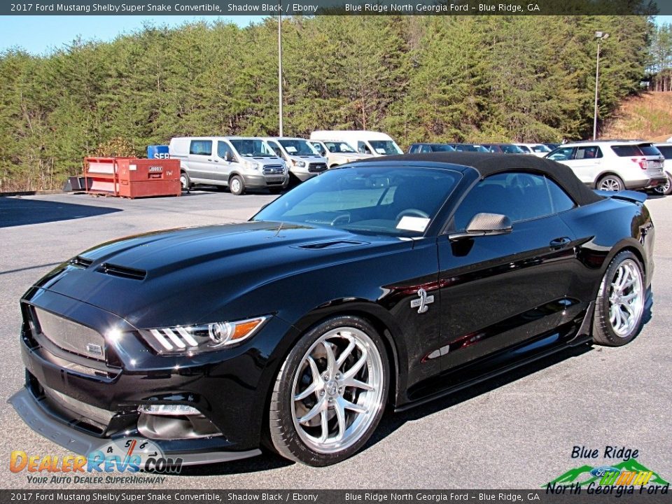 2017 Ford Mustang Shelby Super Snake Convertible Shadow Black / Ebony Photo #10