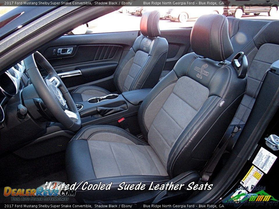 2017 Ford Mustang Shelby Super Snake Convertible Shadow Black / Ebony Photo #15