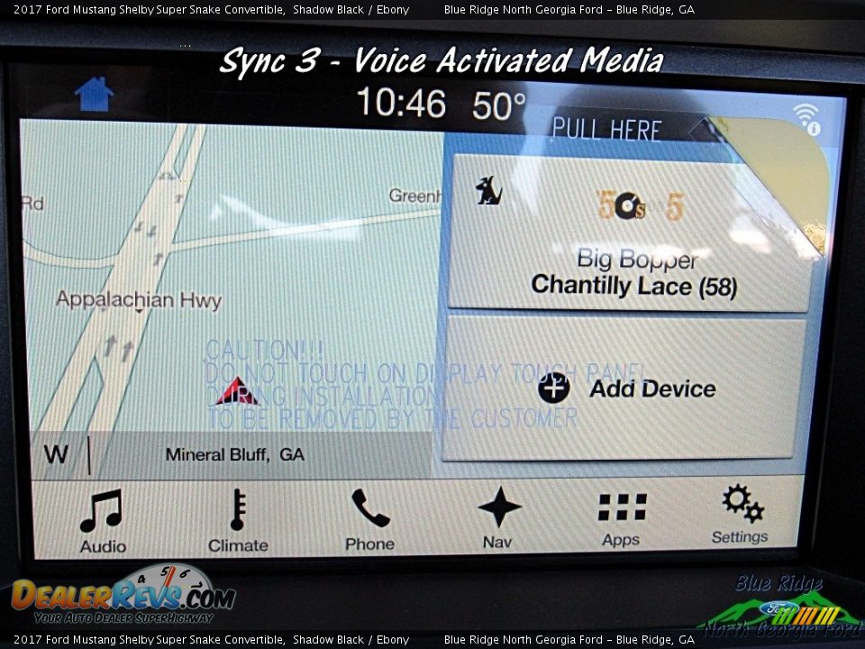 2017 Ford Mustang Shelby Super Snake Convertible Shadow Black / Ebony Photo #18