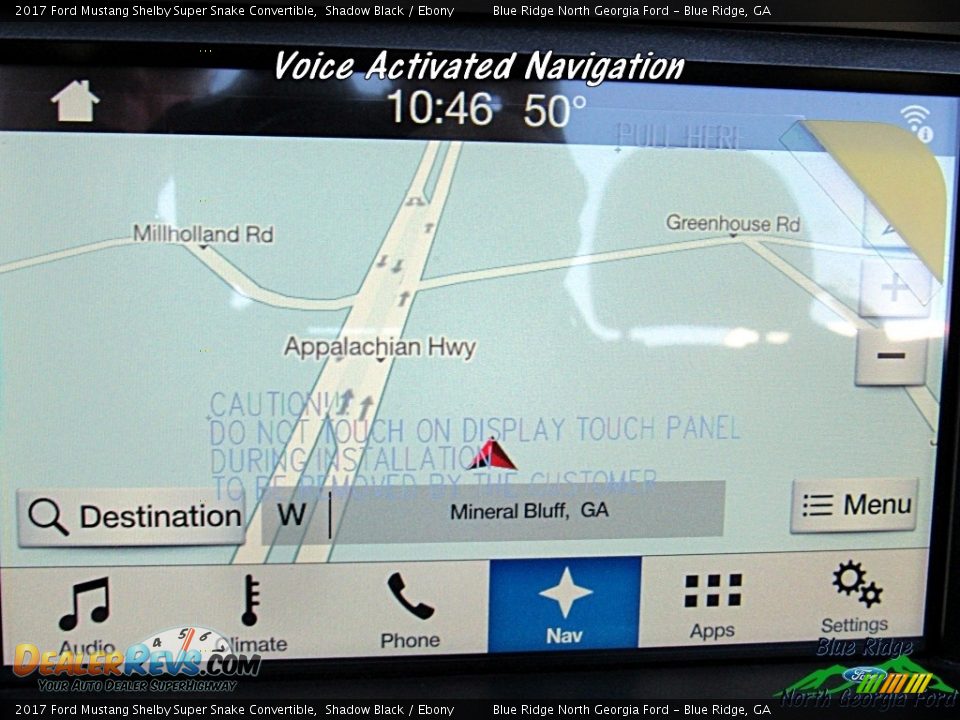 2017 Ford Mustang Shelby Super Snake Convertible Shadow Black / Ebony Photo #19