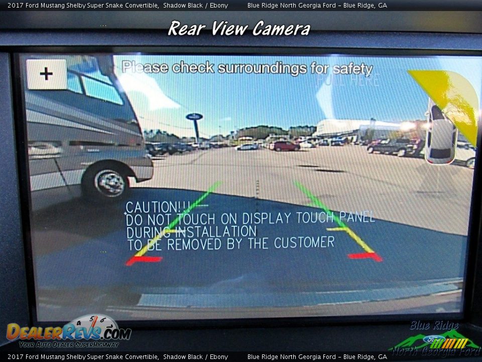2017 Ford Mustang Shelby Super Snake Convertible Shadow Black / Ebony Photo #20