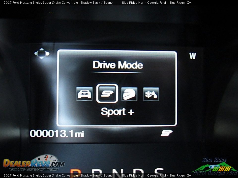 2017 Ford Mustang Shelby Super Snake Convertible Shadow Black / Ebony Photo #25