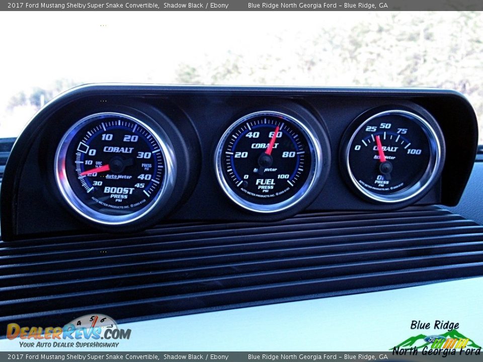 2017 Ford Mustang Shelby Super Snake Convertible Shadow Black / Ebony Photo #26
