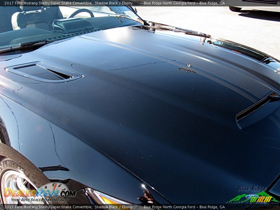 2017 Ford Mustang Shelby Super Snake Convertible Shadow Black / Ebony Photo #28