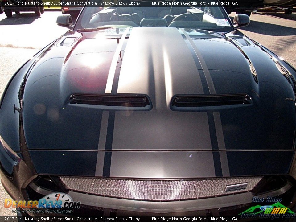 2017 Ford Mustang Shelby Super Snake Convertible Shadow Black / Ebony Photo #29