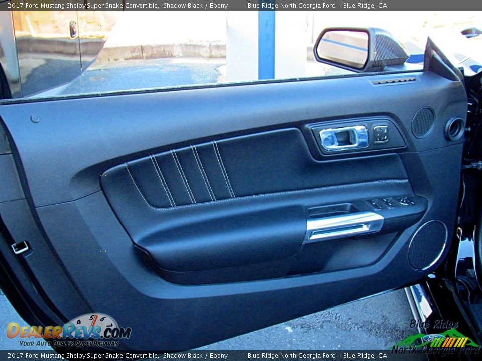 2017 Ford Mustang Shelby Super Snake Convertible Shadow Black / Ebony Photo #34