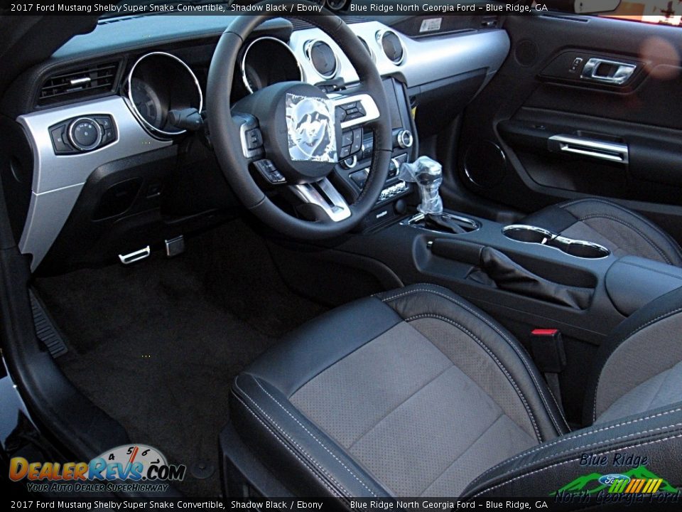 2017 Ford Mustang Shelby Super Snake Convertible Shadow Black / Ebony Photo #35
