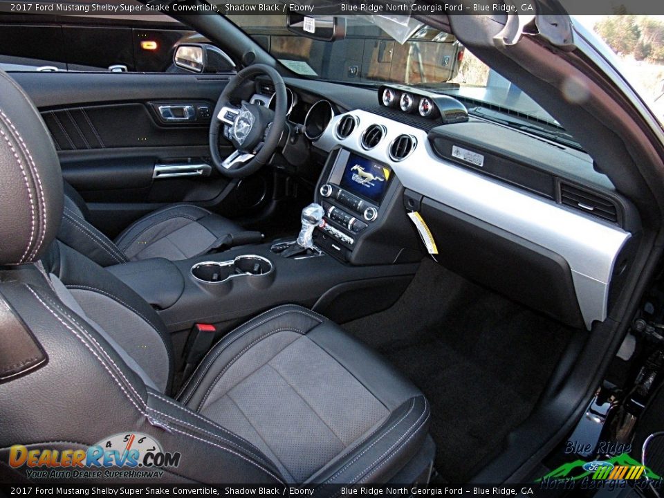 2017 Ford Mustang Shelby Super Snake Convertible Shadow Black / Ebony Photo #36
