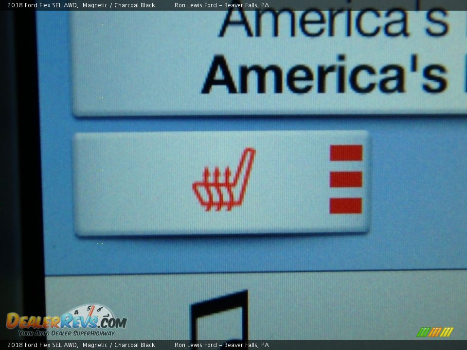 2018 Ford Flex SEL AWD Magnetic / Charcoal Black Photo #19