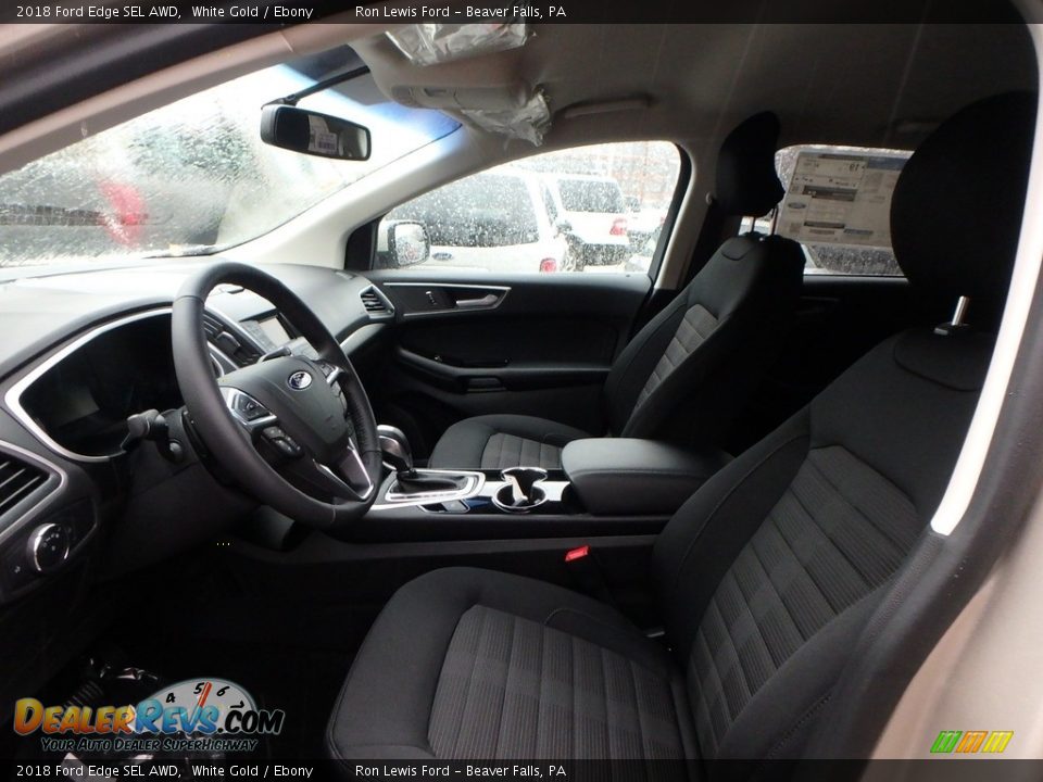Front Seat of 2018 Ford Edge SEL AWD Photo #11