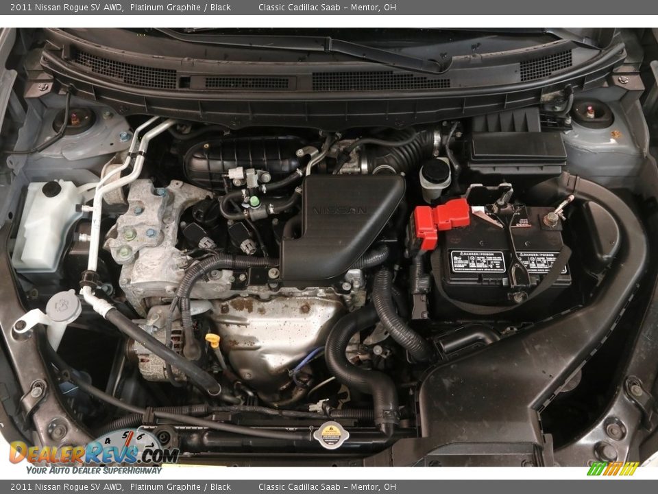 2011 Nissan Rogue SV AWD Platinum Graphite / Black Photo #19