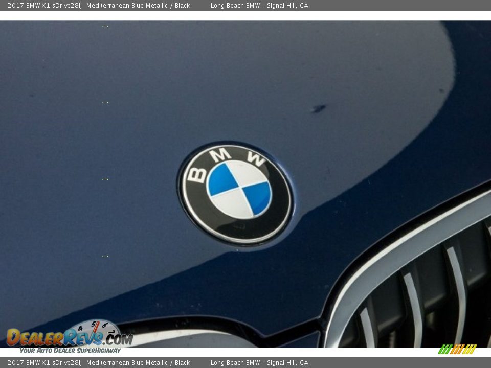 2017 BMW X1 sDrive28i Mediterranean Blue Metallic / Black Photo #26