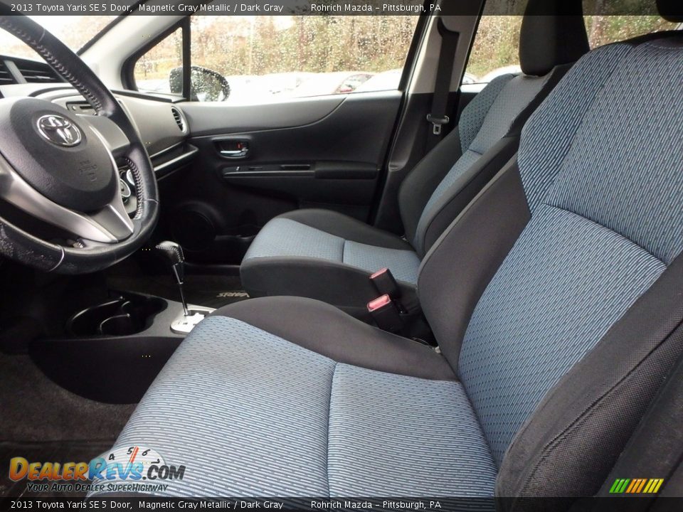 2013 Toyota Yaris SE 5 Door Magnetic Gray Metallic / Dark Gray Photo #6