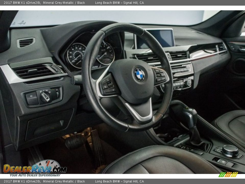 2017 BMW X1 sDrive28i Mineral Grey Metallic / Black Photo #15