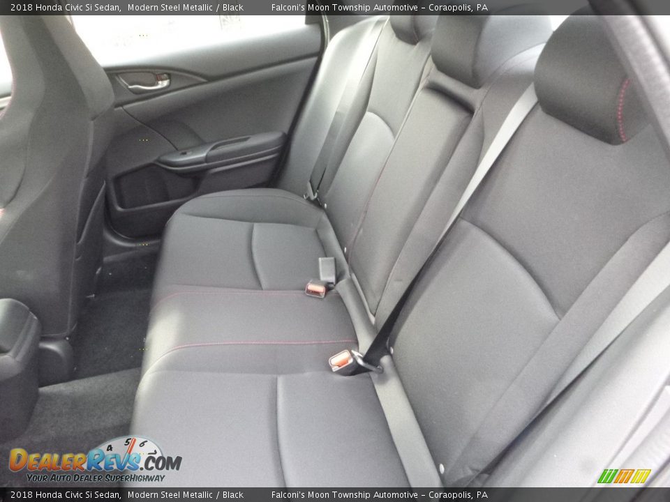 Rear Seat of 2018 Honda Civic Si Sedan Photo #9