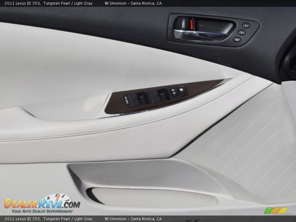 2011 Lexus ES 350 Tungsten Pearl / Light Gray Photo #17