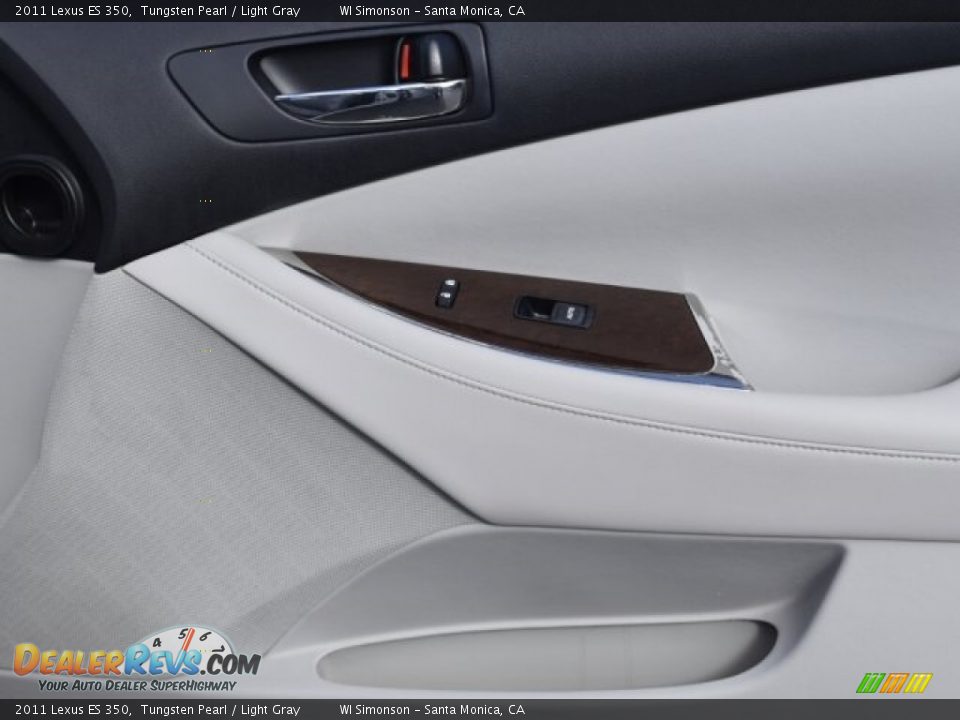 2011 Lexus ES 350 Tungsten Pearl / Light Gray Photo #18