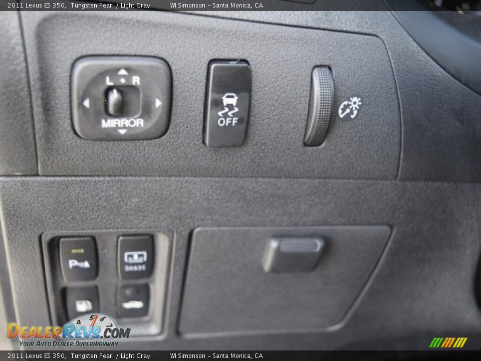 2011 Lexus ES 350 Tungsten Pearl / Light Gray Photo #22