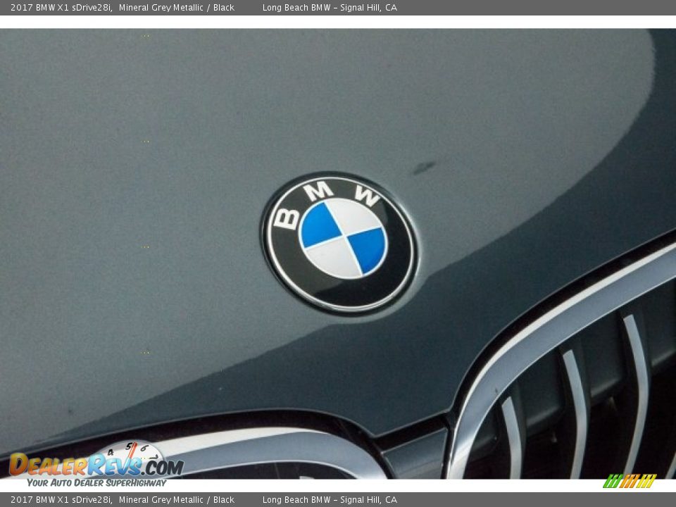 2017 BMW X1 sDrive28i Mineral Grey Metallic / Black Photo #26