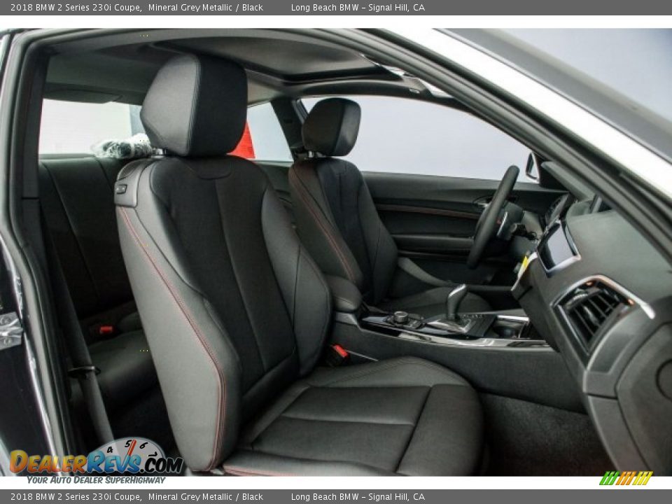 2018 BMW 2 Series 230i Coupe Mineral Grey Metallic / Black Photo #2