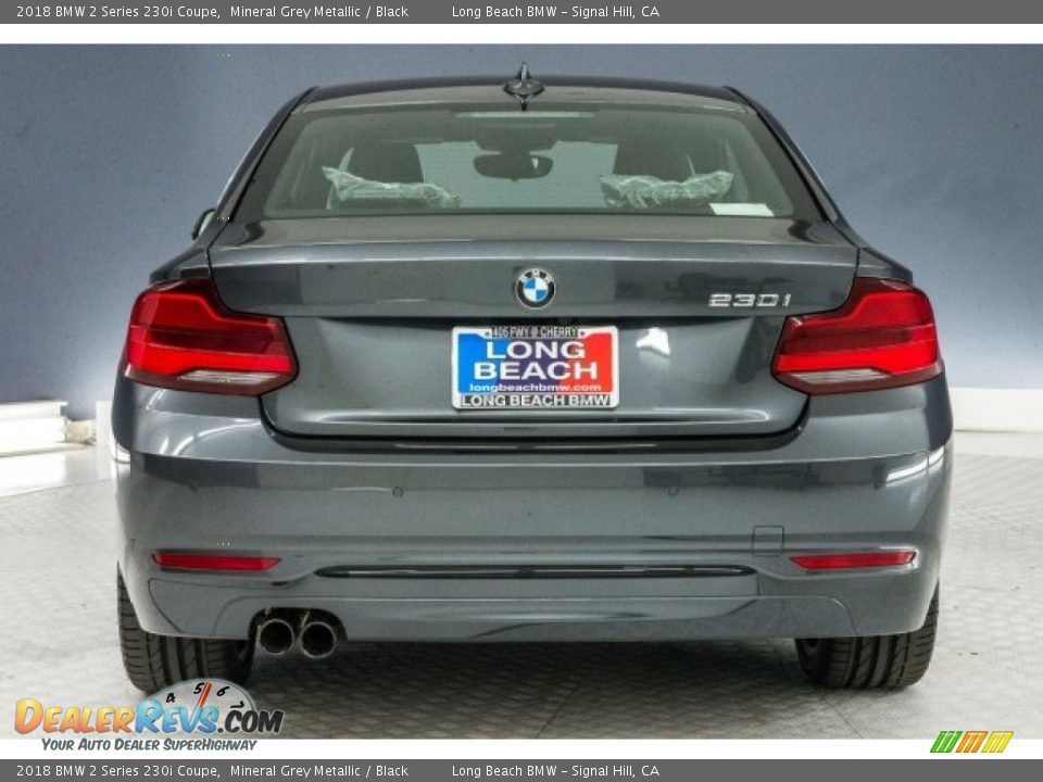 2018 BMW 2 Series 230i Coupe Mineral Grey Metallic / Black Photo #3