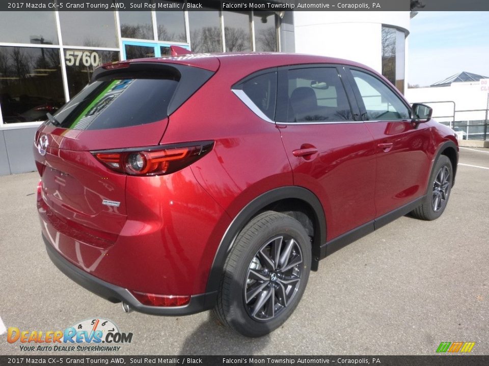 2017 Mazda CX-5 Grand Touring AWD Soul Red Metallic / Black Photo #2
