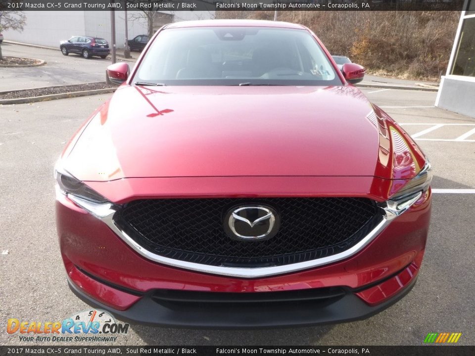2017 Mazda CX-5 Grand Touring AWD Soul Red Metallic / Black Photo #4