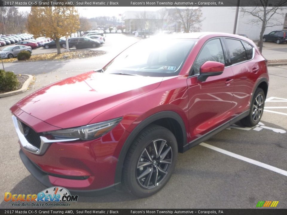 2017 Mazda CX-5 Grand Touring AWD Soul Red Metallic / Black Photo #5