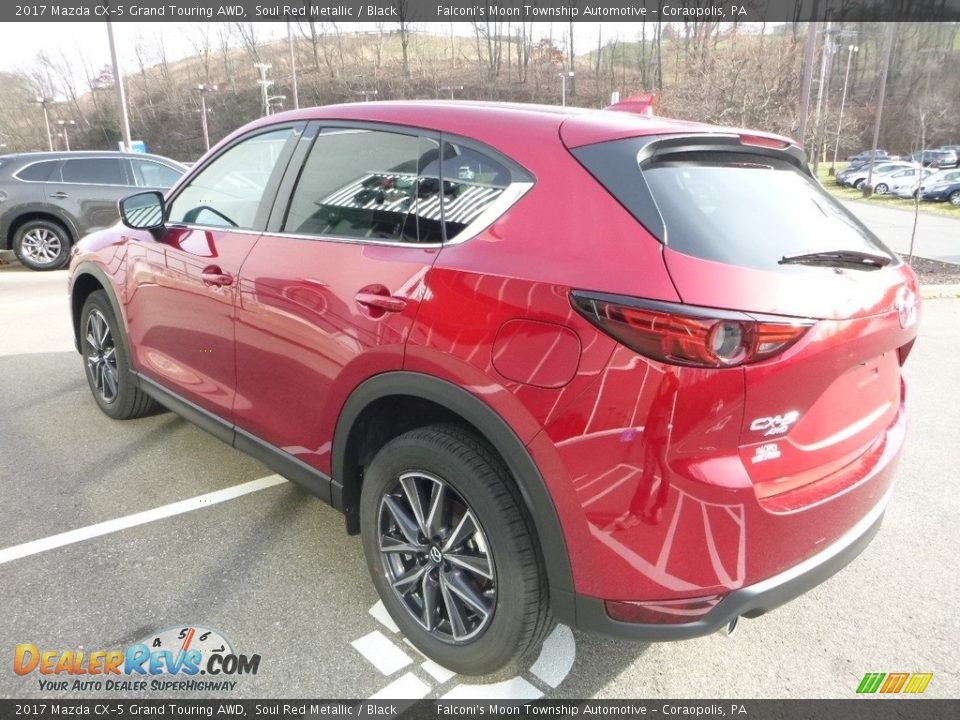 2017 Mazda CX-5 Grand Touring AWD Soul Red Metallic / Black Photo #6
