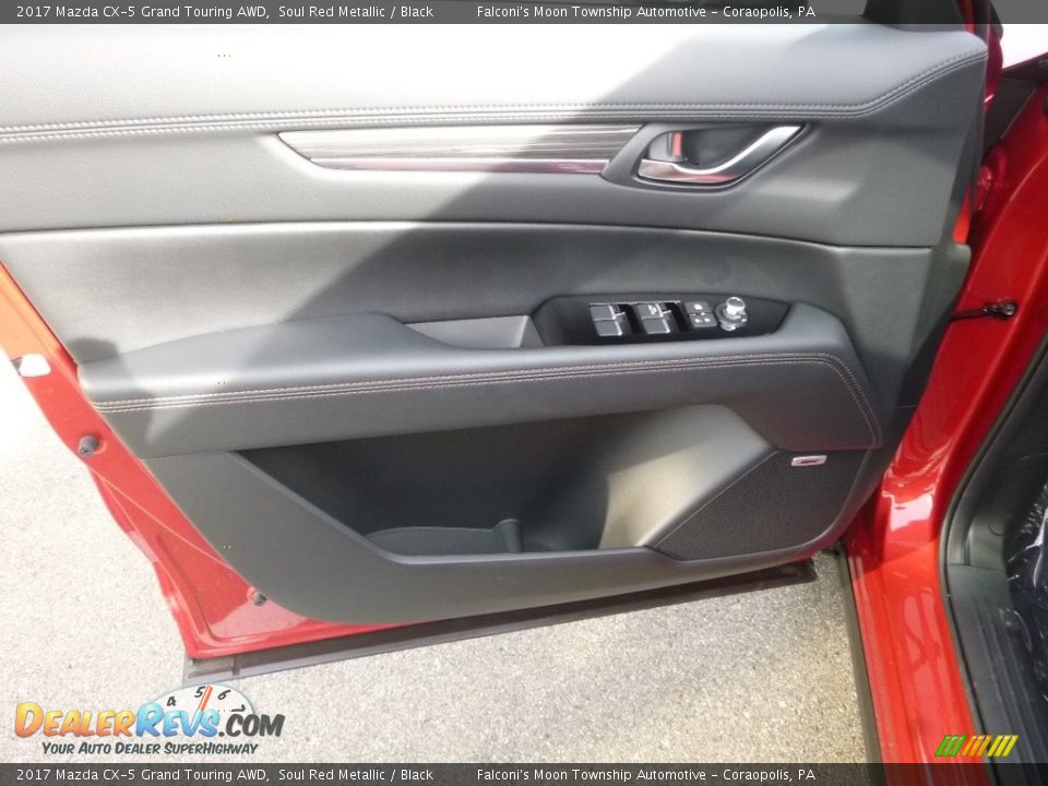 2017 Mazda CX-5 Grand Touring AWD Soul Red Metallic / Black Photo #10