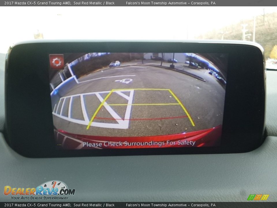 2017 Mazda CX-5 Grand Touring AWD Soul Red Metallic / Black Photo #14