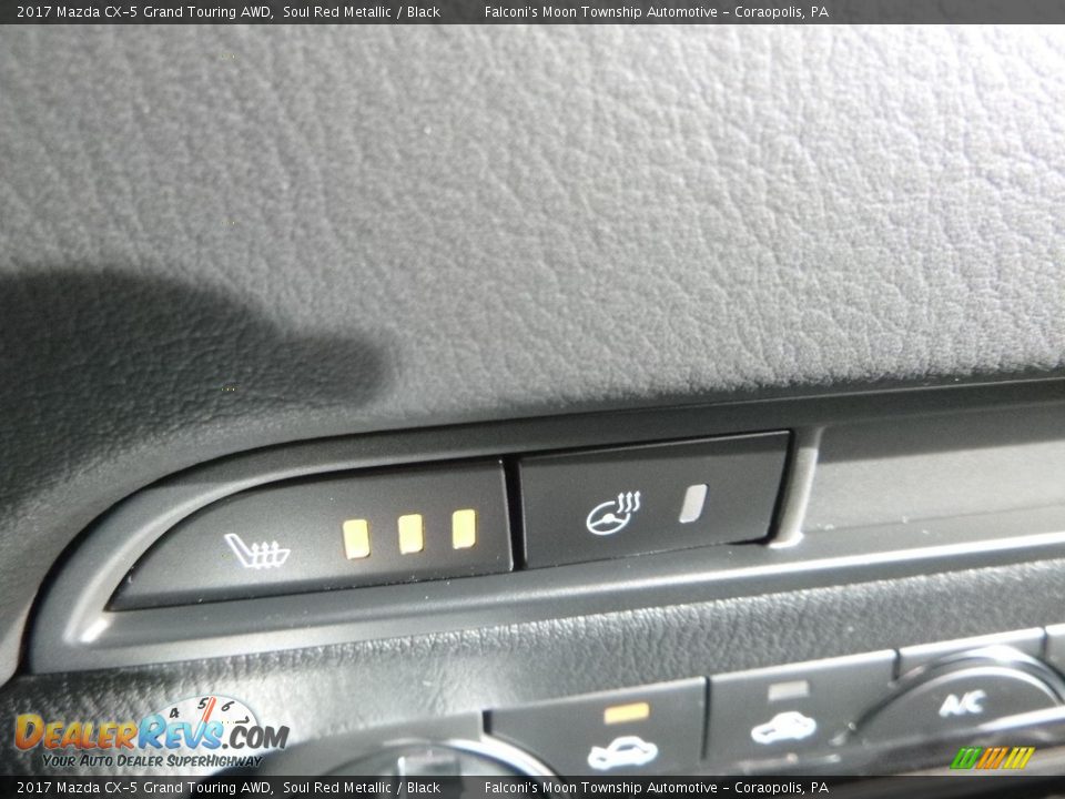 2017 Mazda CX-5 Grand Touring AWD Soul Red Metallic / Black Photo #15