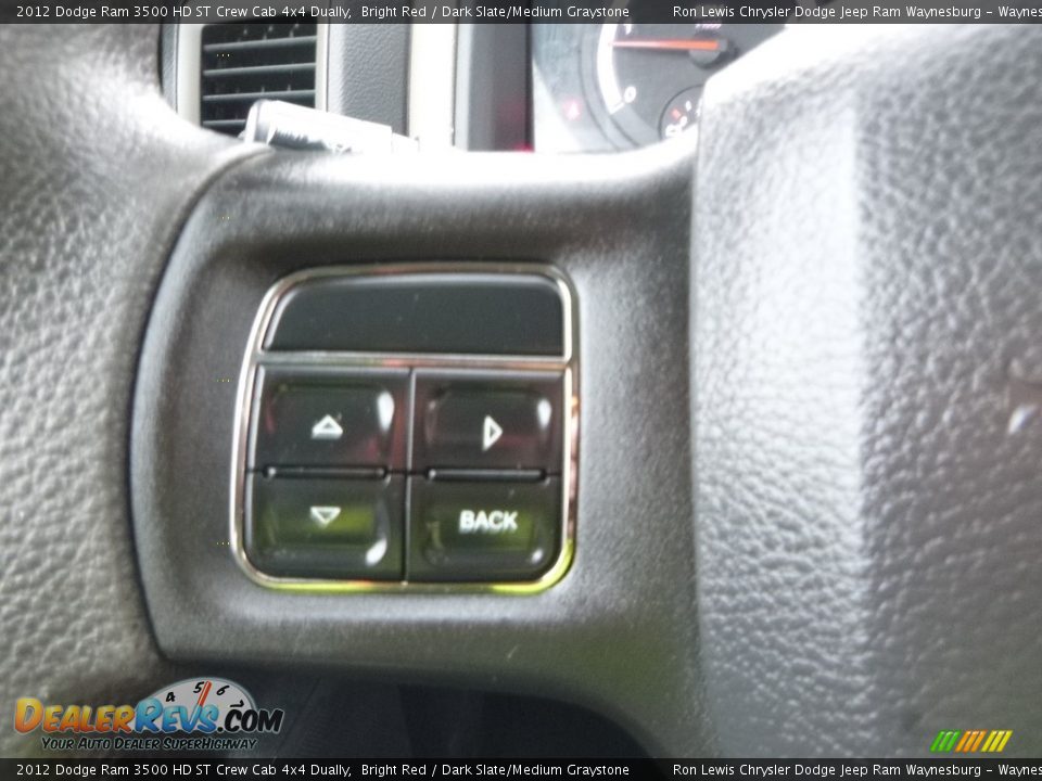 2012 Dodge Ram 3500 HD ST Crew Cab 4x4 Dually Bright Red / Dark Slate/Medium Graystone Photo #20