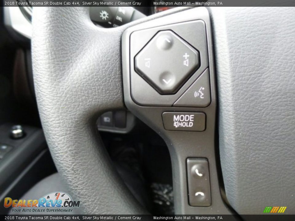 Controls of 2018 Toyota Tacoma SR Double Cab 4x4 Photo #21