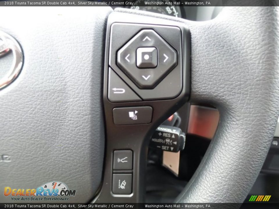 Controls of 2018 Toyota Tacoma SR Double Cab 4x4 Photo #23