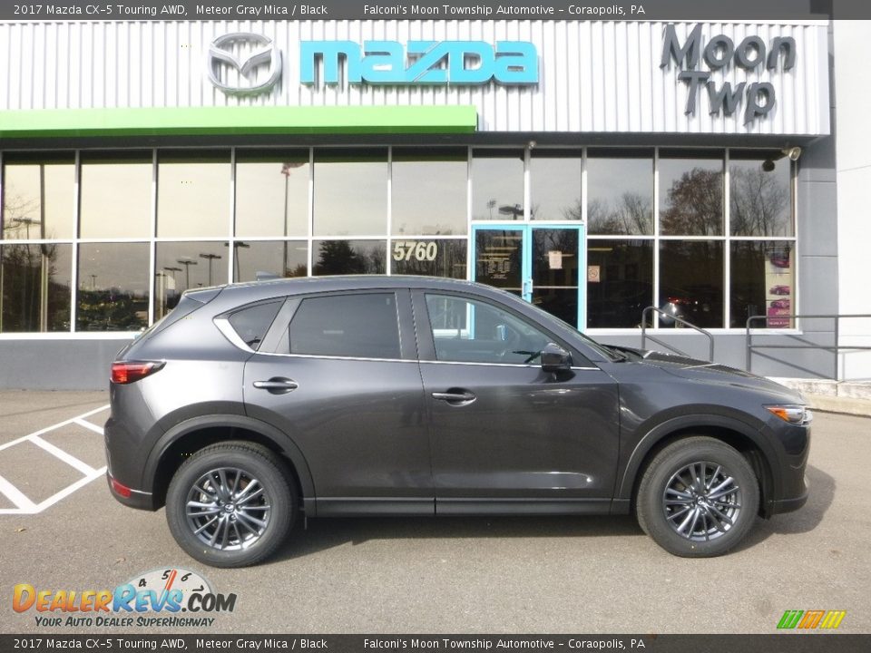 2017 Mazda CX-5 Touring AWD Meteor Gray Mica / Black Photo #1