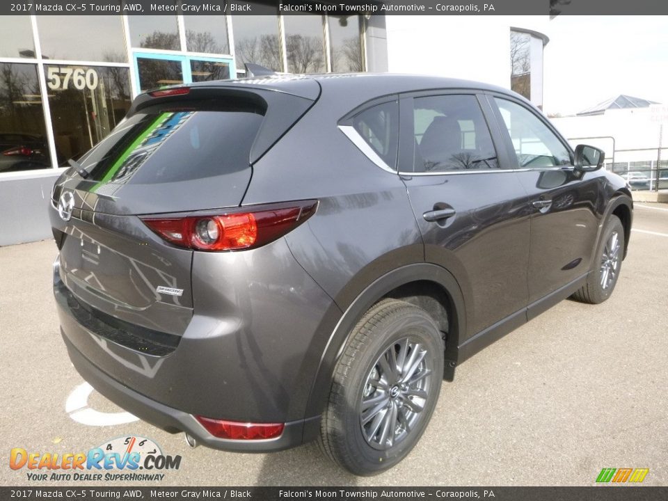 2017 Mazda CX-5 Touring AWD Meteor Gray Mica / Black Photo #2