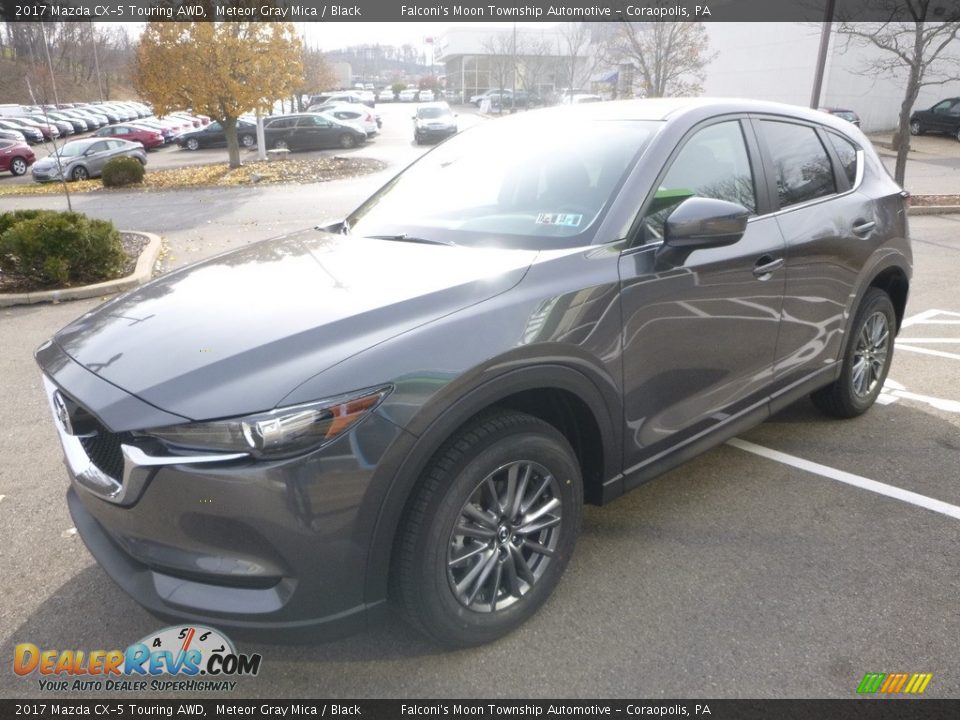 2017 Mazda CX-5 Touring AWD Meteor Gray Mica / Black Photo #5