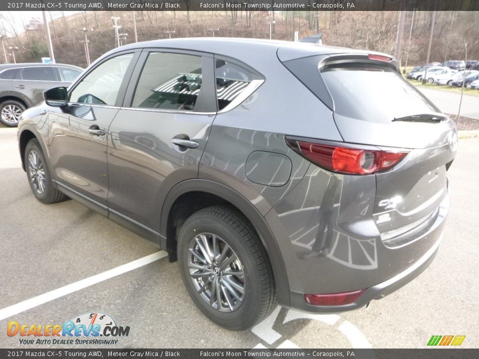 2017 Mazda CX-5 Touring AWD Meteor Gray Mica / Black Photo #6