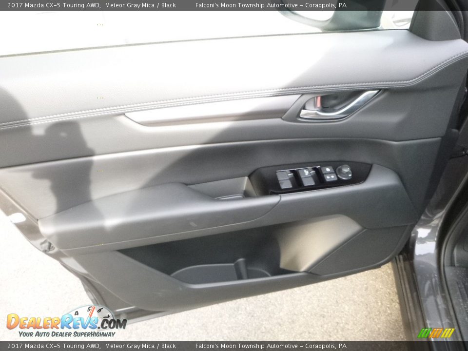 2017 Mazda CX-5 Touring AWD Meteor Gray Mica / Black Photo #10