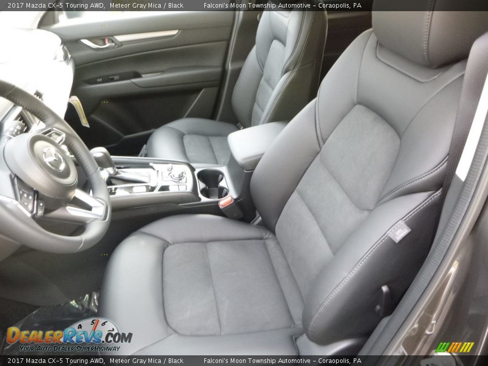 2017 Mazda CX-5 Touring AWD Meteor Gray Mica / Black Photo #11