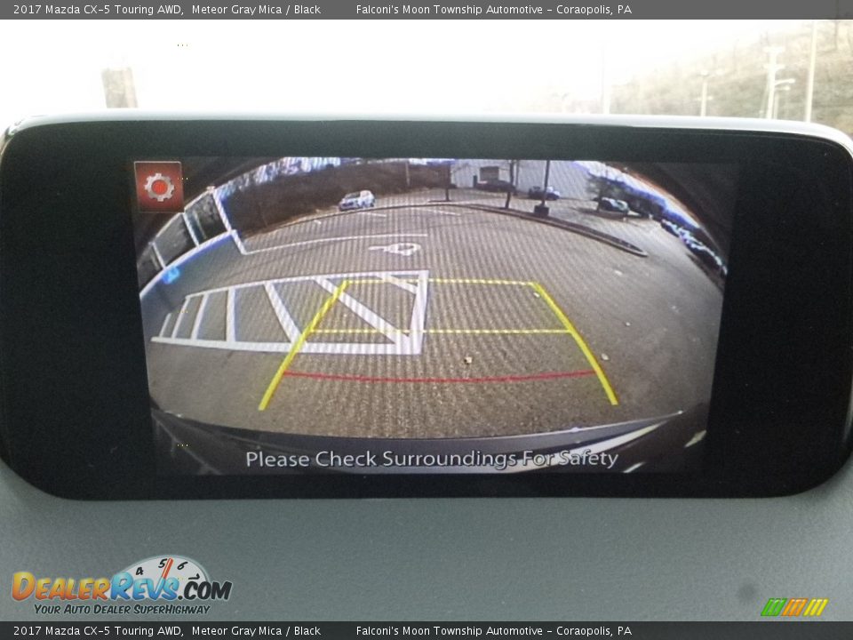 2017 Mazda CX-5 Touring AWD Meteor Gray Mica / Black Photo #15