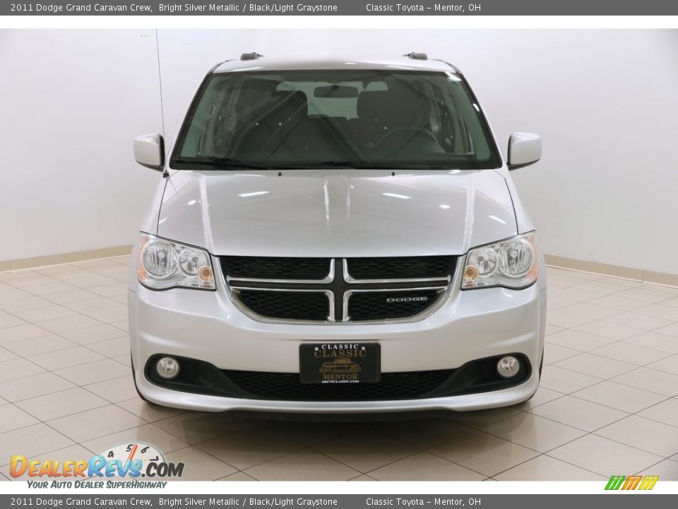 2011 Dodge Grand Caravan Crew Bright Silver Metallic / Black/Light Graystone Photo #2
