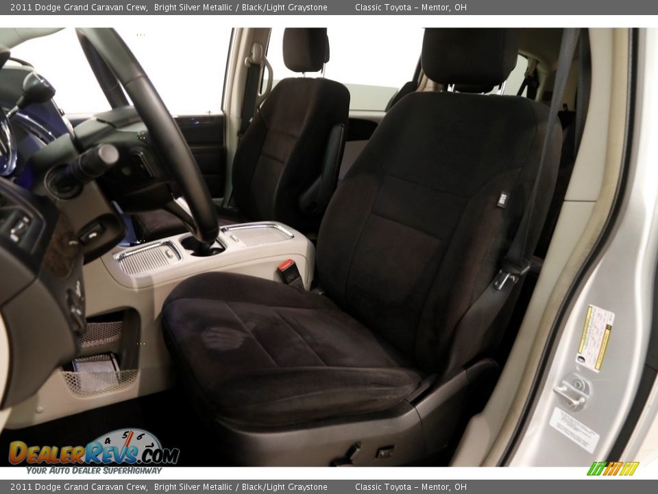 2011 Dodge Grand Caravan Crew Bright Silver Metallic / Black/Light Graystone Photo #5
