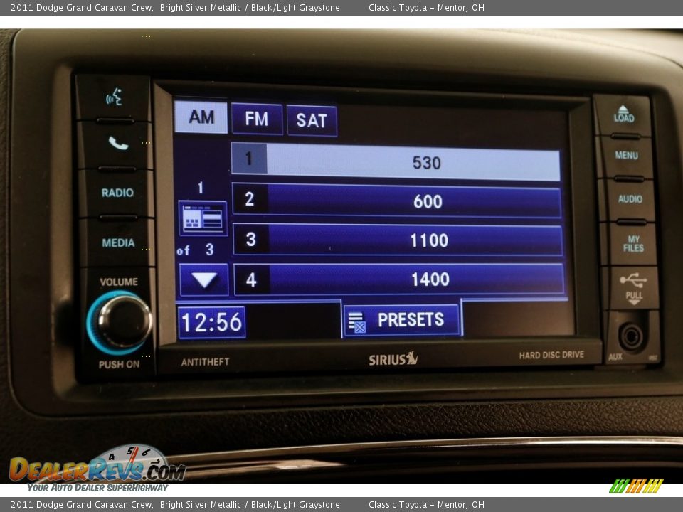 2011 Dodge Grand Caravan Crew Bright Silver Metallic / Black/Light Graystone Photo #11