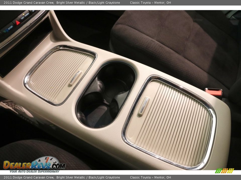2011 Dodge Grand Caravan Crew Bright Silver Metallic / Black/Light Graystone Photo #12